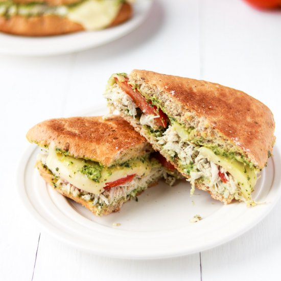 Grilled Pesto Chicken Sandwiches