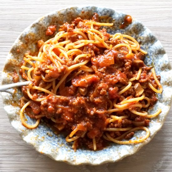 Quick and Easy Spaghetti Bolognese