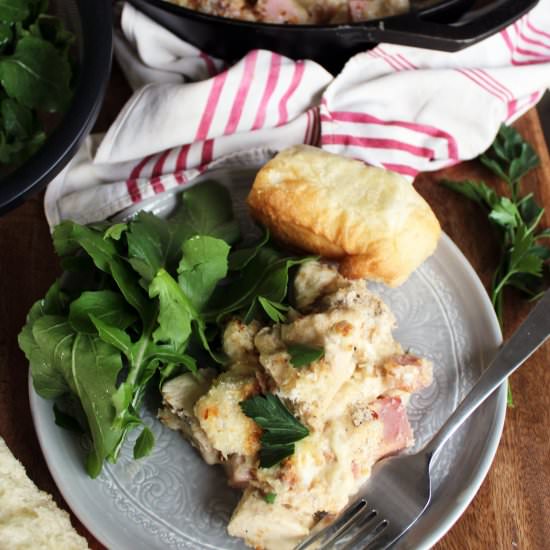 Chicken Cordon Bleu Skillet