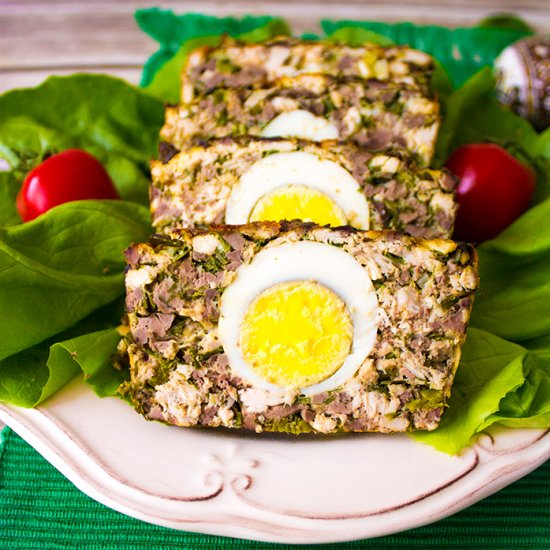 Romanian Easter Meatloaf