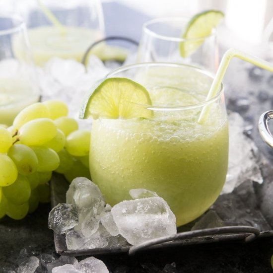 Frozen Grape Lime Rickey