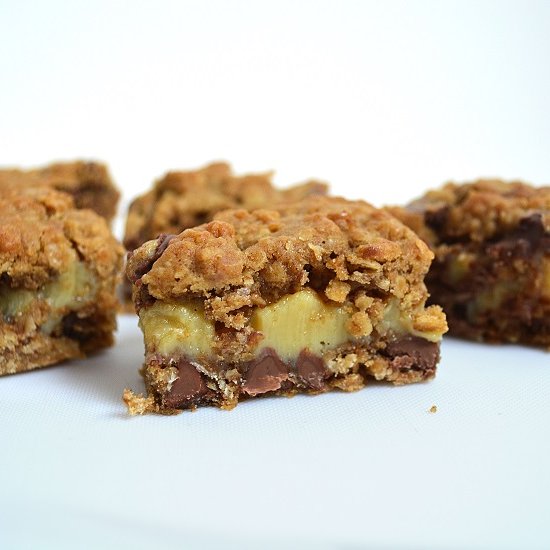 Caramel Spiced Oat Bars