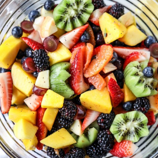 Poppy Seed Fruit Salad