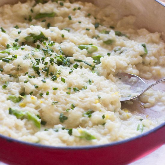 Super Creamy Parmesan Risotto