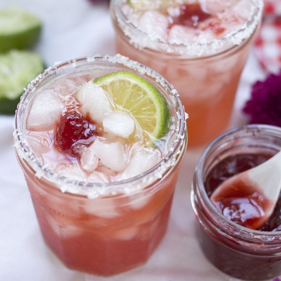 Jam Jar Margaritas