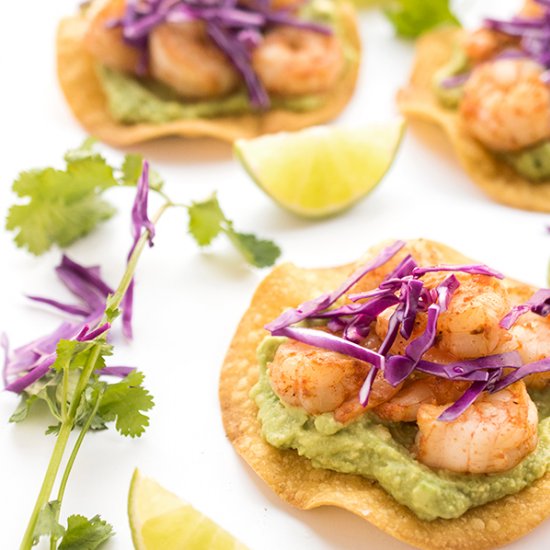 Shrimp Tostadas