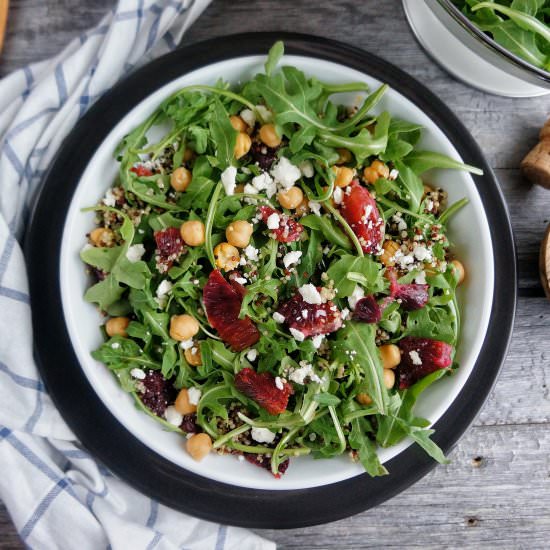 Blood Orange Arugula Salad