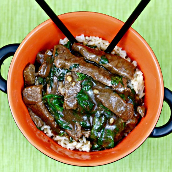 Korean Beef Stir Fry