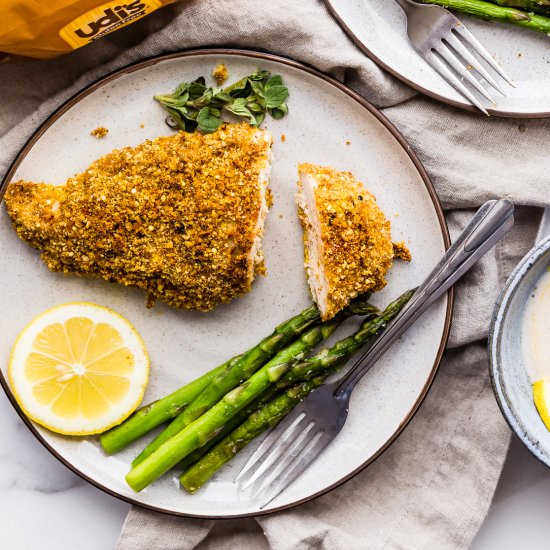 Panko Crusted Paprika Chicken