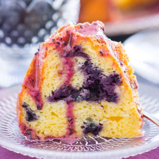 Blueberry Bundt Cake