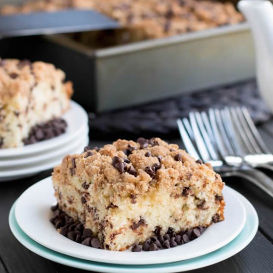 Chocolate Chip Crumb Cake