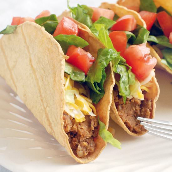 Lentil Pecan Tacos