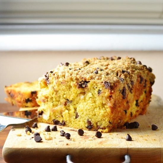 Easter Loaf Cake + Streusel Topping