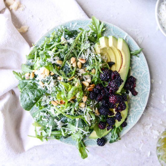 Arugula Kale Reggiano Salad