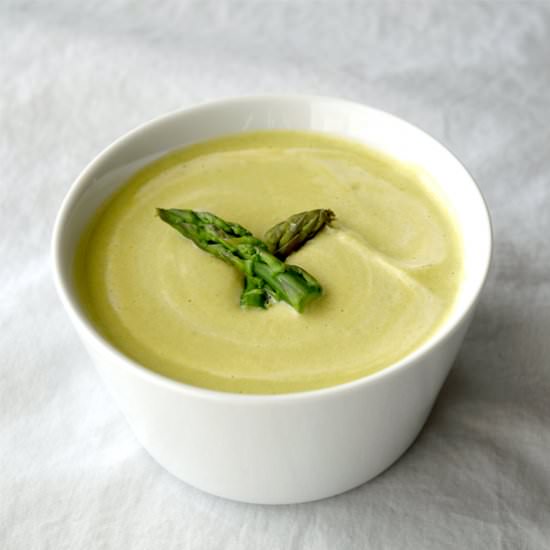 Silky Cream of Asparagus Soup