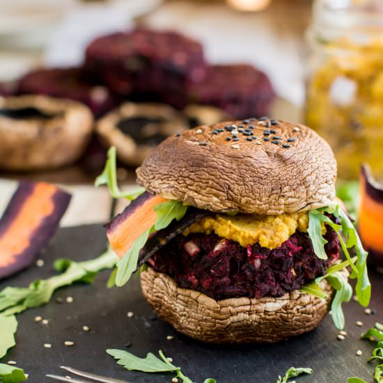 Vegan Portobello Burger