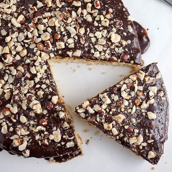 Italian Chocolate Hazelnut Cake