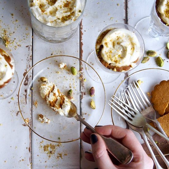 Pepparkakor and cream pudding