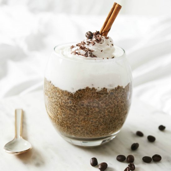 Coffee chia pudding