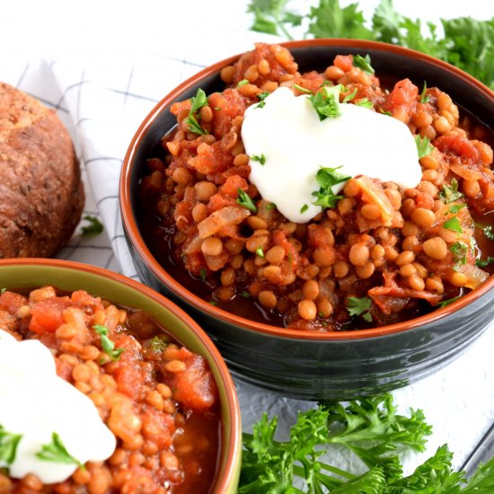 Mexican Spiced Lentils