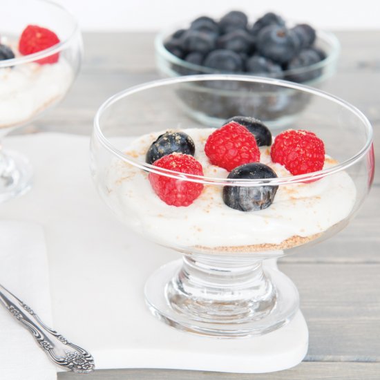 low fat high protein cheesecake