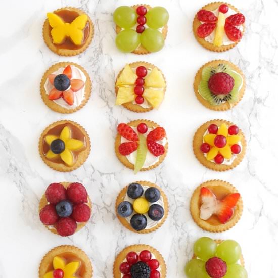 Bite-size Fruit Tarts for Spring