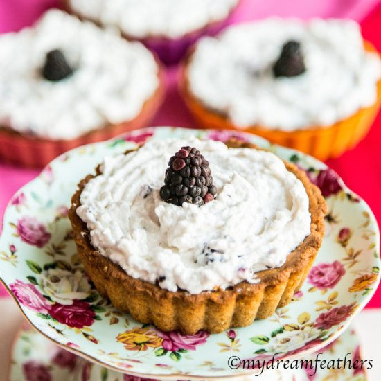 Eggless Whole Wheat Mini Tarts