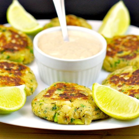 Asian Pan-fried Salmon Patties