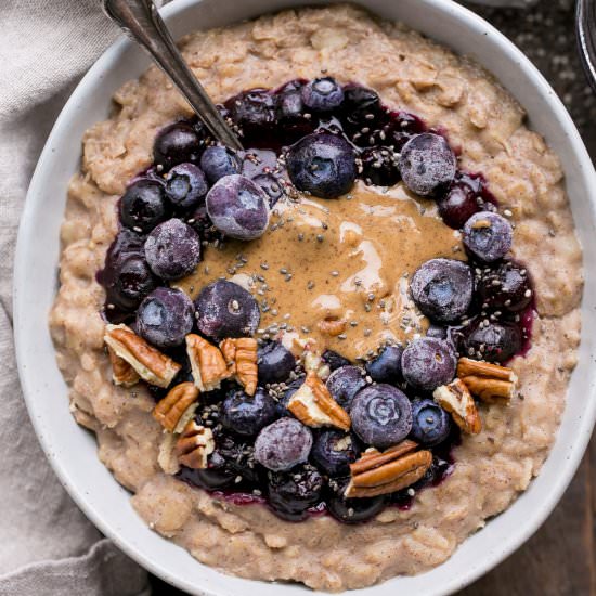 Blueberry Muffin Oatmeal