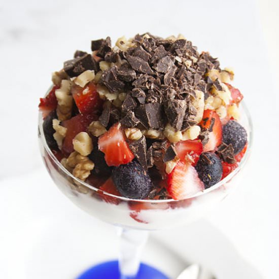 Yogurt-Berry-Nut Parfait