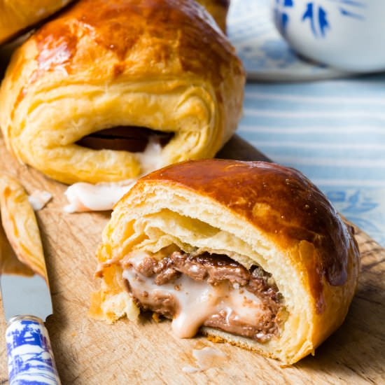 Cadbury’s Creme Egg Croissants