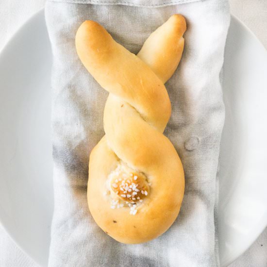 Easter Bunny Rolls