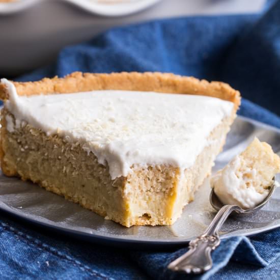 Coconut Custard Pie