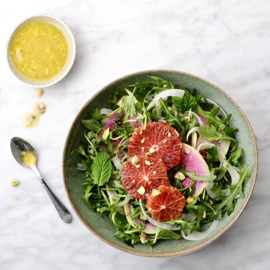 Arugula, Fennel, & Blood Orange Salad