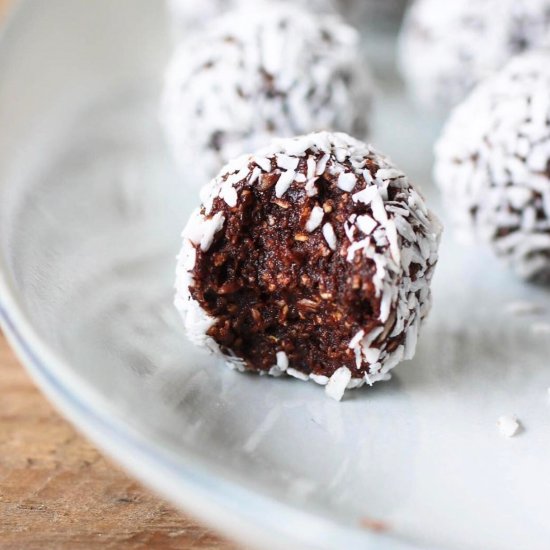 Healthy Rum Truffles