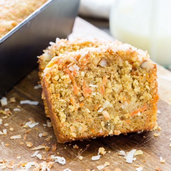 Carrot Coconut Bread