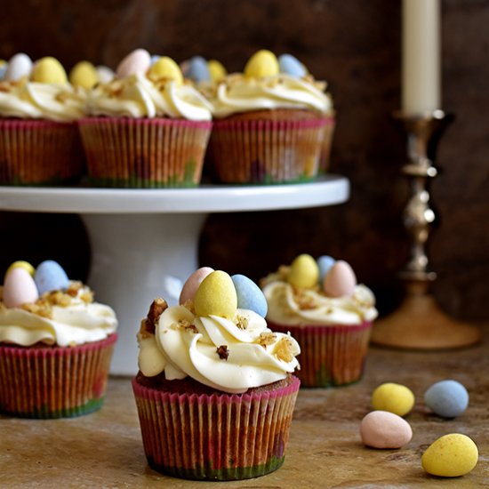 Carrot Cupcakes with Cream Cheese