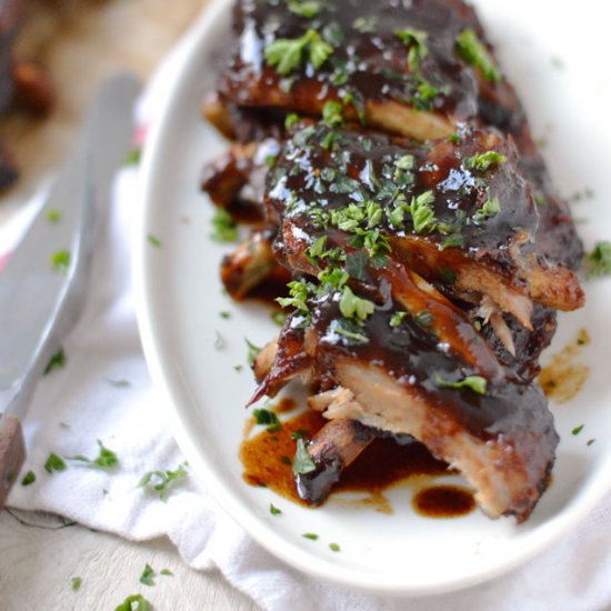 BBQ spareribs