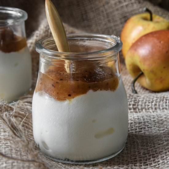 Yogurt with Applesauce