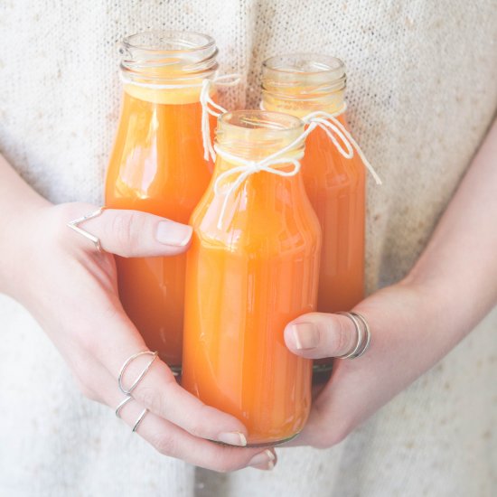 Incredible Ginger and Carrot Juice