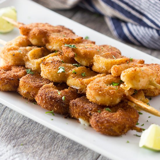 Greek Shrimp Skewers