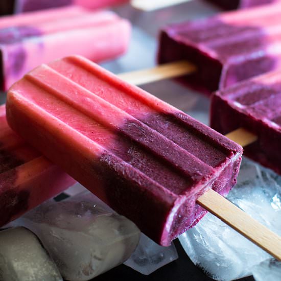 Yogurt Smoothie Popsicles