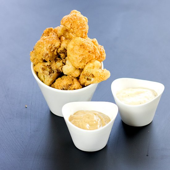 Popcorn Cauliflower Bites