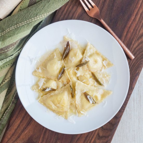 Lemon Ricotta Ravioli