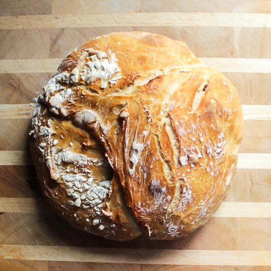 Crusty Homemade Bread