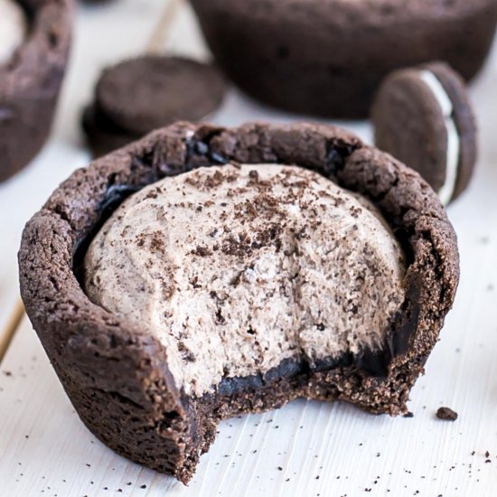 Oreo Cheesecake Cookie Cups