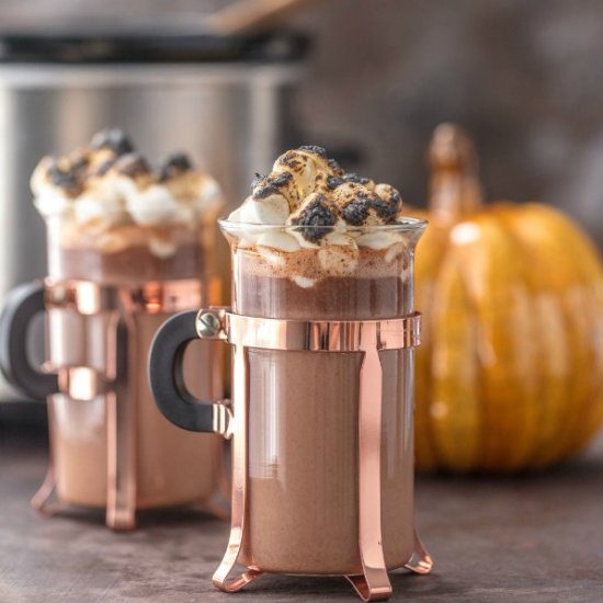 Pumpkin Pie Hot Chocolate