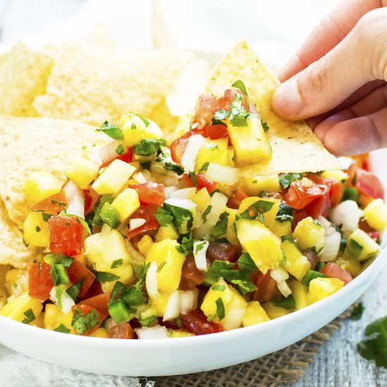 Pineapple Pico de Gallo