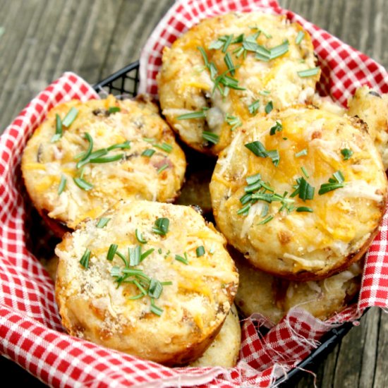 Savory Cottage Cheese Muffins