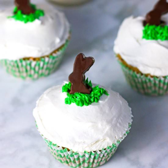 Vegan Carrot Cake Cupcakes